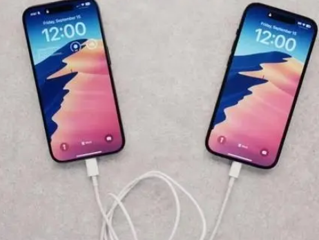 阿拉尔苹果15维修店分享iPhone15可以给安卓充电吗 