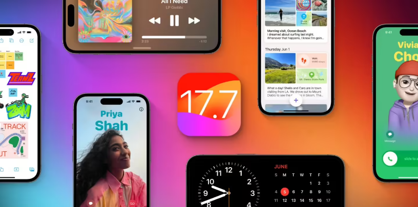 阿拉尔苹果手机维修分享苹果 iOS / iPadOS 17.7.1 正式版推送 
